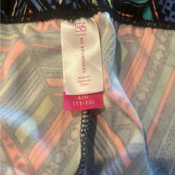 No Boundaries Neon Abstract print Leggings Large - Picture 4 of 8